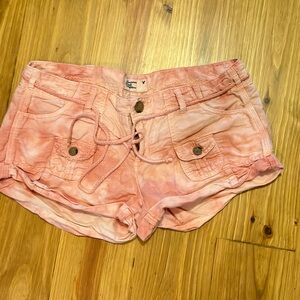 American eagle pink short size 4